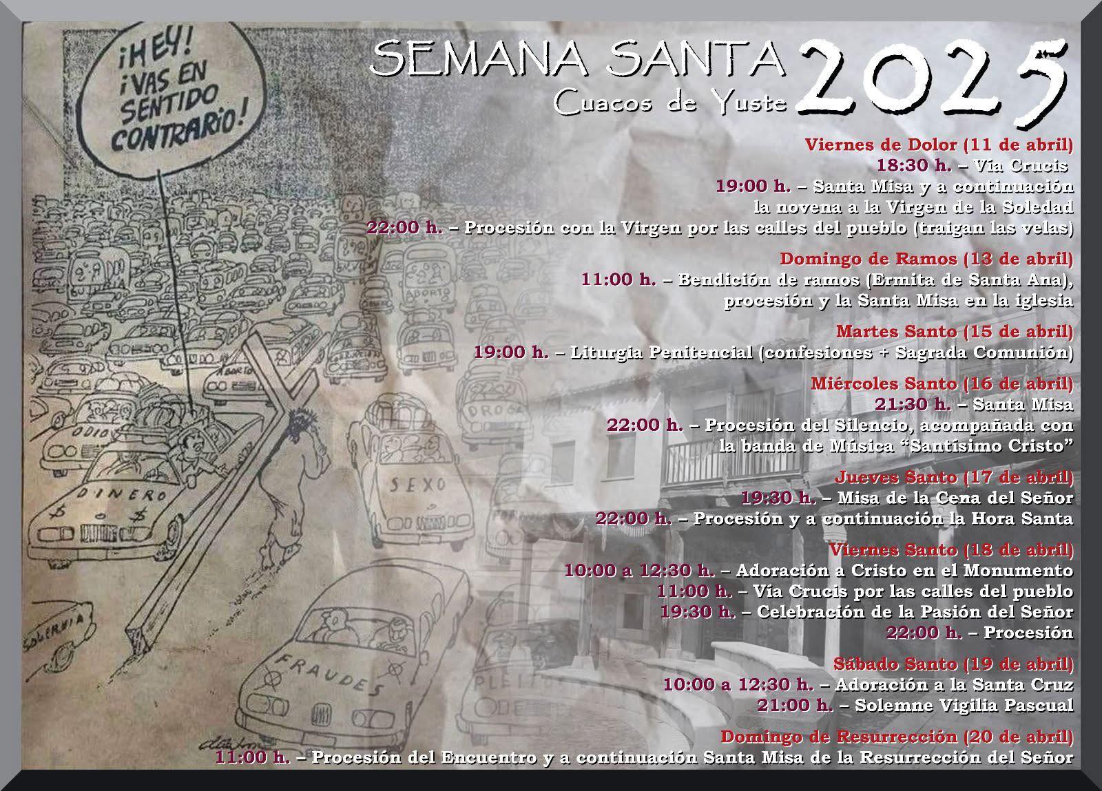 Semana Santa en Cuacos de Yuste 2025 Cuacos de Yuste